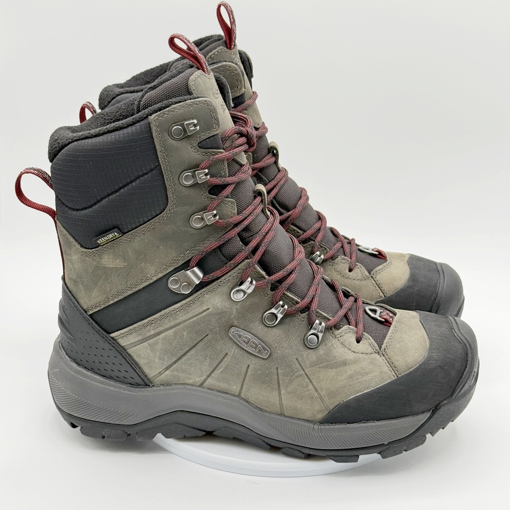 Keen Revel IV High Polar Boot Size 8.5 Mens Graphite/Black NEW no box